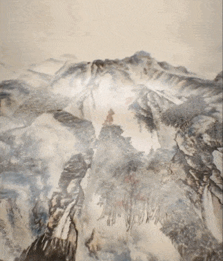 会动的中国古画里的山水有多美?看看就知道了!