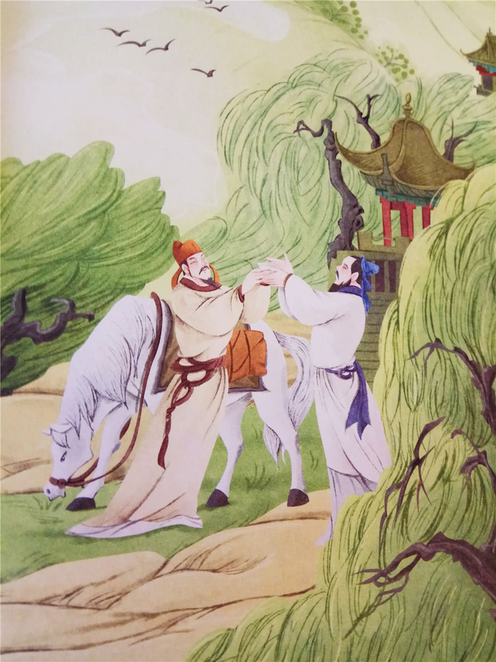 这首送别诗，明朗乐观，其中一联人人会背，已成千古名句|送别诗|王勃|风烟_新浪新闻