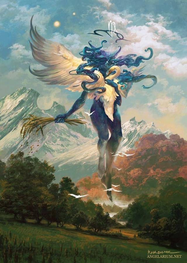 12星座神秘天使!请找到你的元素大神|天使|天使梦|占卜|摩羯座|幻影_新浪新闻