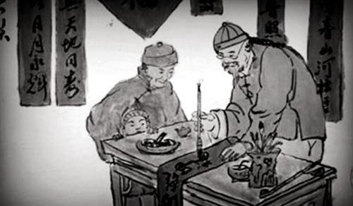 财主喜得贵子贴对联，穷小子大笑：你大祸临头了！财主惊慌失措