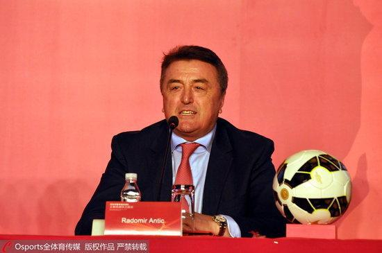 安蒂奇曾在中国执教