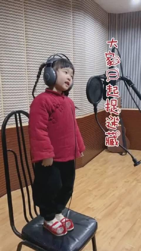加尔妹妹唱《司马光砸缸》,甜甜的声音好治愈!