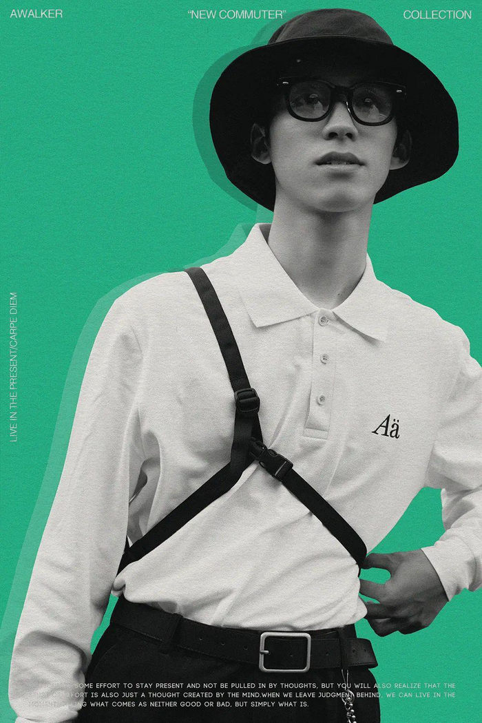 品牌 awalker 2020ss part.2依然是围绕"new commuter"展开
