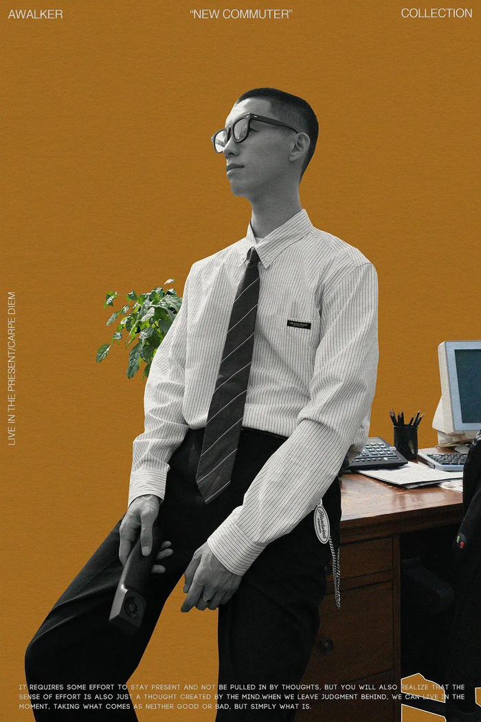 品牌 awalker 2020ss part.2依然是围绕"new commuter"展开