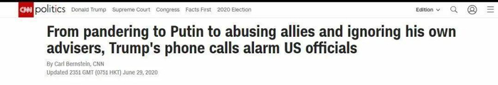  CNN报道截图