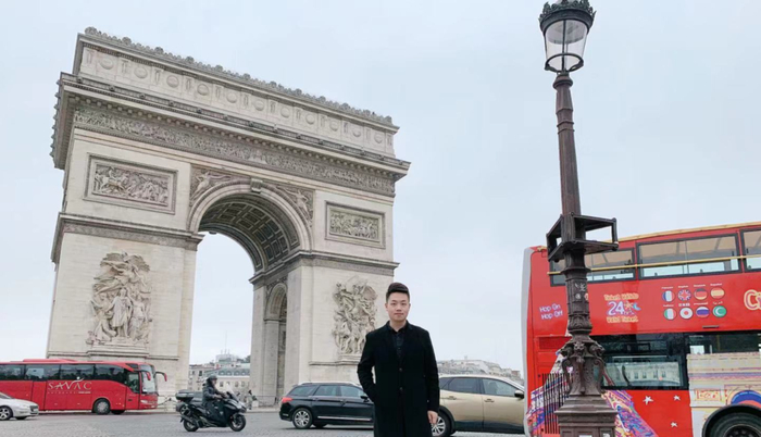▲陈墨老师用理财收益去旅行