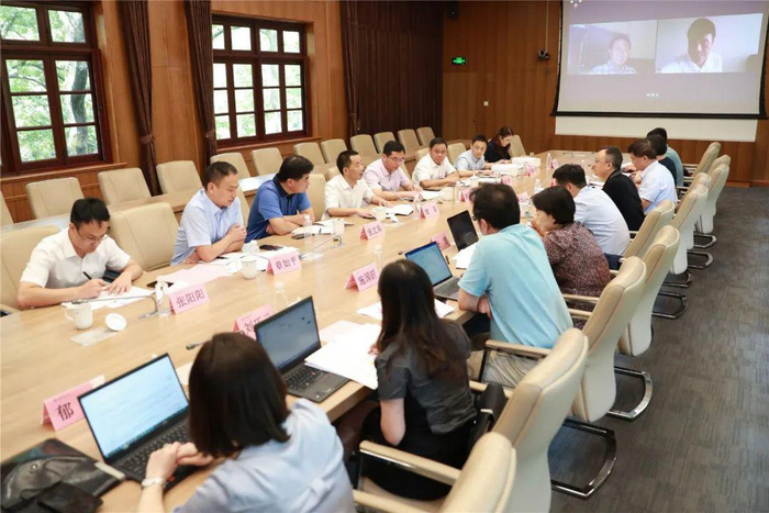 ▲芜湖市人民政府与华东师范大学医学与健康学科建设工作推进会举行