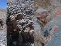 海拔4500米高原驻训官兵定向越野训练