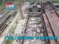 航拍投降后的亚速钢铁厂:厂房全变废铁 满目疮痍