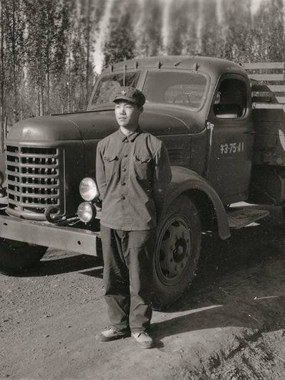 1972年，当兵时期的王石