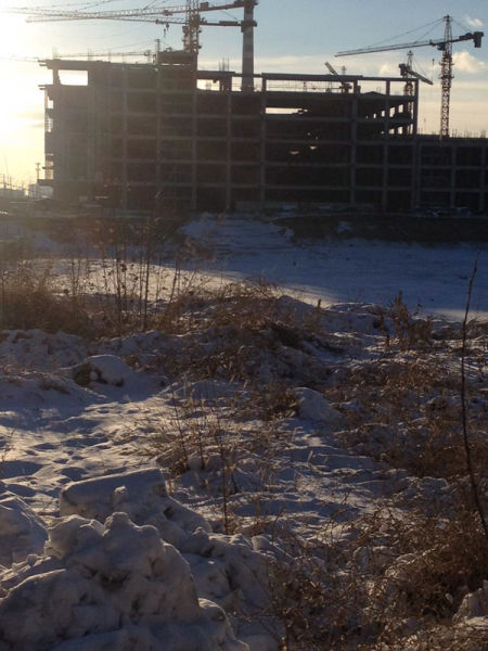 停工的内蒙古大商场