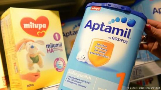  资料图片：爱他美奶粉