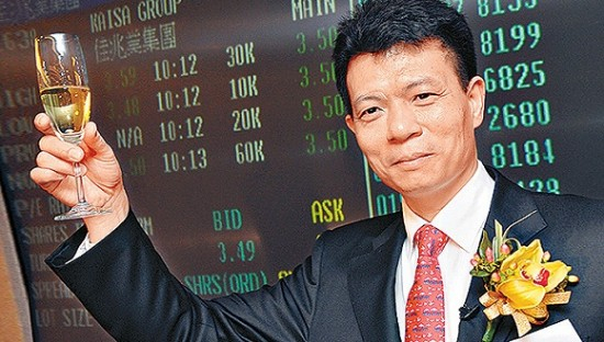 佳兆业集团控股有限公司主席兼执行董事郭英成。图片来源：CFP