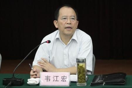 图为铜陵有色自杀董事长韦江宏 （资料图）