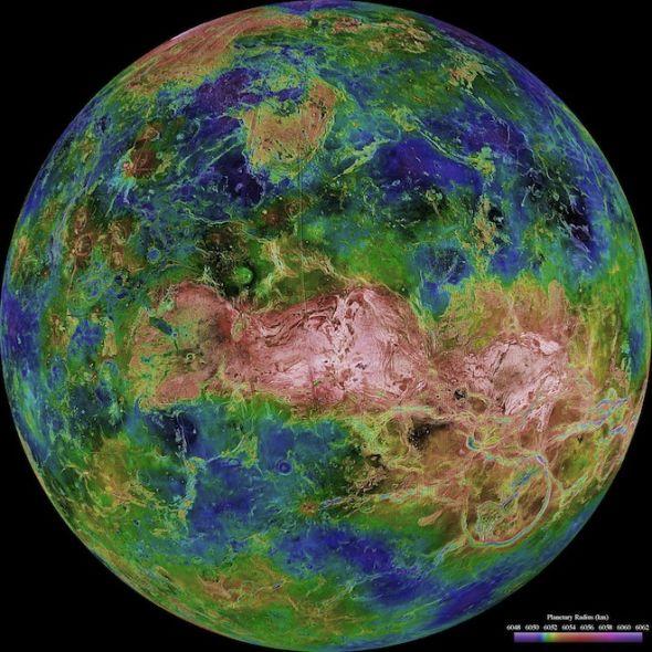 金星是距离地球最近的行星，在过去的50年人类对其进行了无数的探索。