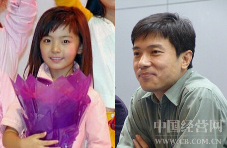 网传李彦宏女儿的照片