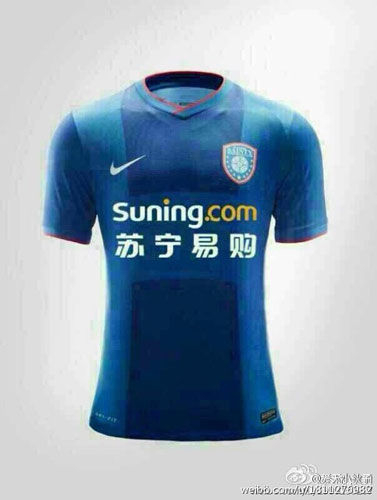 微博上流传的最新的舜天球衣谍照