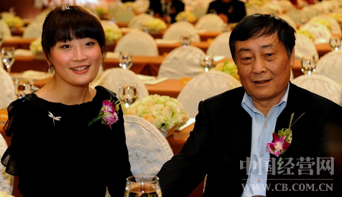 图为宗庆后之女宗馥莉