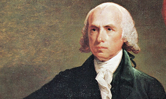 《联邦党人文集》主要的编写者之一麦迪逊