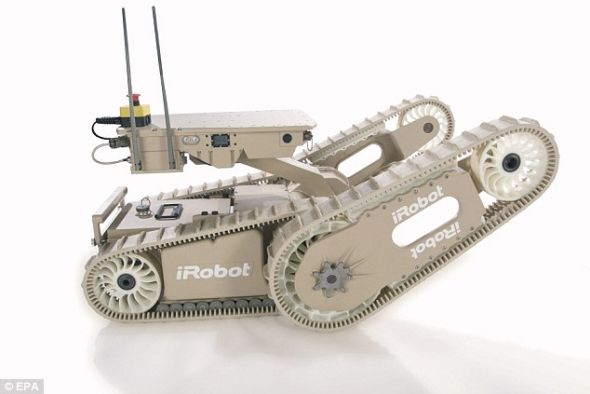 　　疑问：工程师们尚不能确定是否应将这些机器人派往堆芯附近区域，因为那里有积水，可能对机器人造成损害