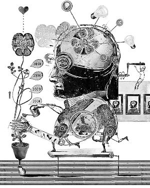 2045“联姻”机器人类永生