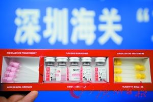 走私的美容针剂说明书多为英文。