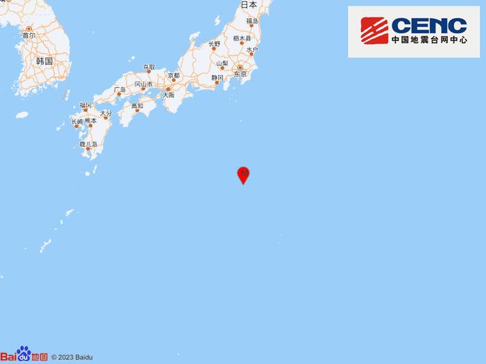 日本本州东南海域发生5.4级地震，震源深度10千米
