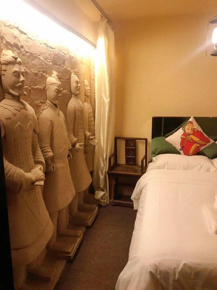 ▲主题酒店内部 图据网友“早睡早起身体倍棒”