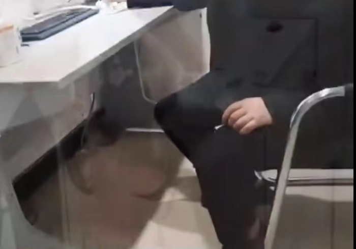 事发现场。图/受访者社交媒体截图