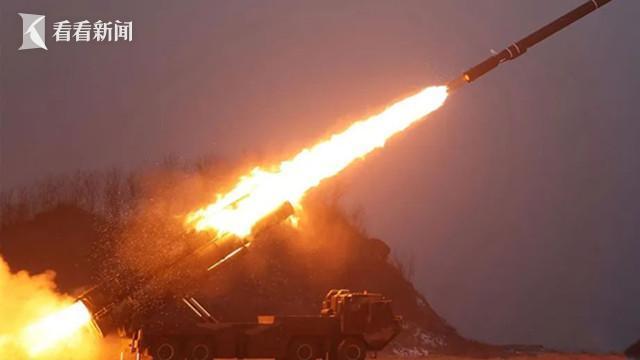 朝鲜最高领导人金正恩辅导试射新式地对舰导弹