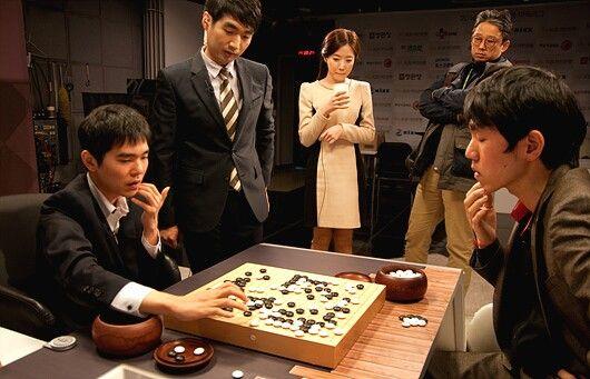 韩国棋手李世石与李昌镐