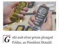 Reading No795白银价格暴跌