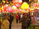 海淀同庆街千盏花灯点亮