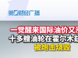 一觉醒来国际油价又涨5%！十多艘油轮在霍尔木兹海峡被炮击烧毁