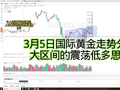 3月5日国际黄金走势分析：大区间的震荡低多思路