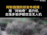 阿联酋国防部发布视频：用“阿帕奇”直升机击落多架伊朗攻击无人机