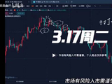 万锦晟3.17黄金止跌反弹看震荡，今日黄金以区间看待！