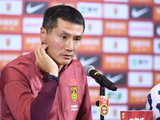 国足主教练邵佳一：中国足球要持续精进、保持专注