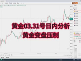 20260331黄金行情分析