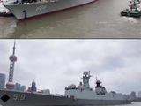 视频丨阜阳舰、千岛湖舰抵达上海，与东方明珠同框