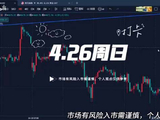 万锦晟4.26黄金下周或将延续下跌，二次探底会到哪里？