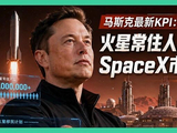 火星人口100万！马斯克被定了人类有史以来最伟大KPI