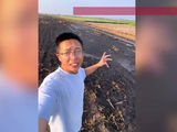 山东菏泽一地农田被曝遭污染寸草不生，田里涌出恶臭污水，小麦枯死减产，当地回应
