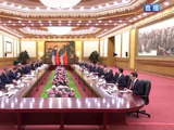 独家视频丨习近平同美国总统特朗普举行会谈