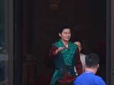 李晨邯郸出发 奔赴奔跑吧录制现场