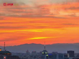 分享美好~北京橘子汽水味晚霞看不够