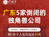 广东5家倒闭的独角兽公司