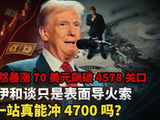 黄金暴涨70美元突破4578关口，美元信用松动信号显现