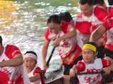 15后硬核划龙舟也太燃了