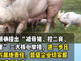 生猪产能调控再升级！主产省与龙头企业集体参会，猪价拐点真的要来了？
